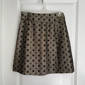 TIBI metallic polka dot skirt!